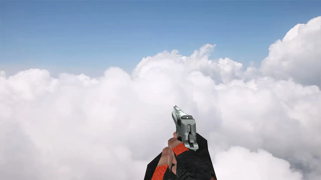 Скачать Модель «Chromed Desert Eagle» для CS 1.6 | Качественные модели оружия - Скриншот