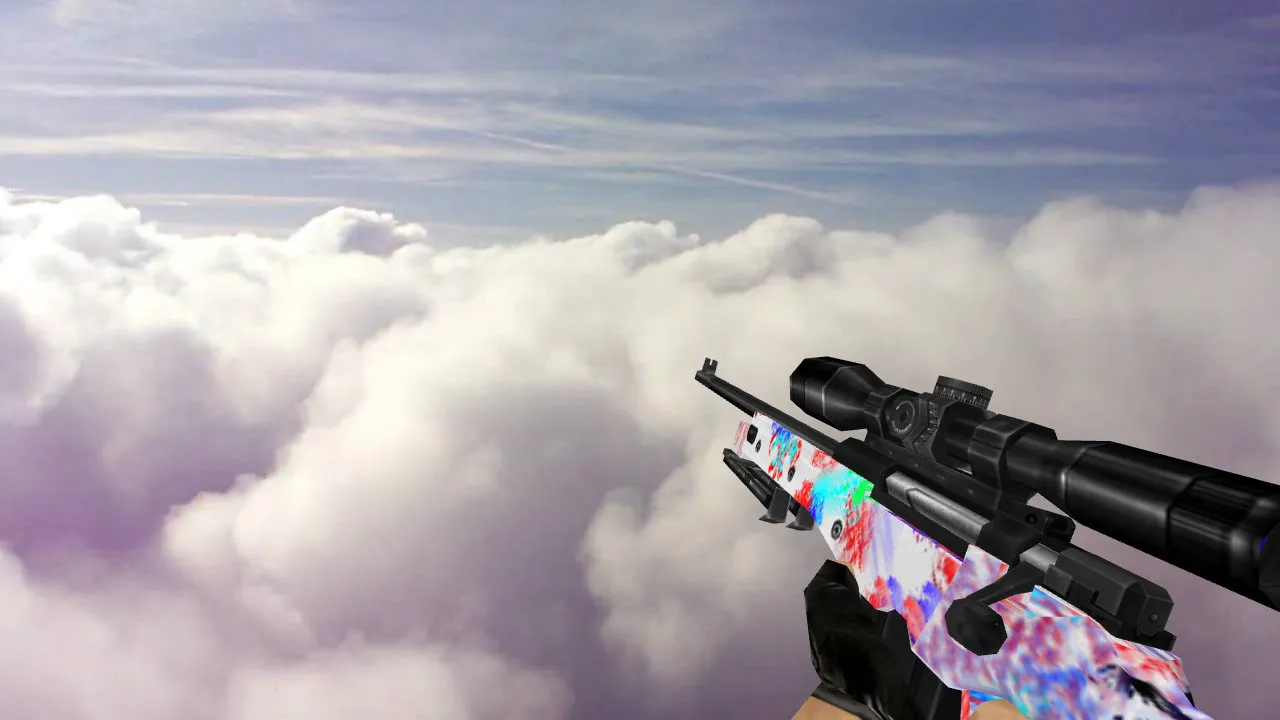 Скачать Модель «Default AWP Artistic» для CS 1.6 – Совершенствование игрового процесса - Скриншот