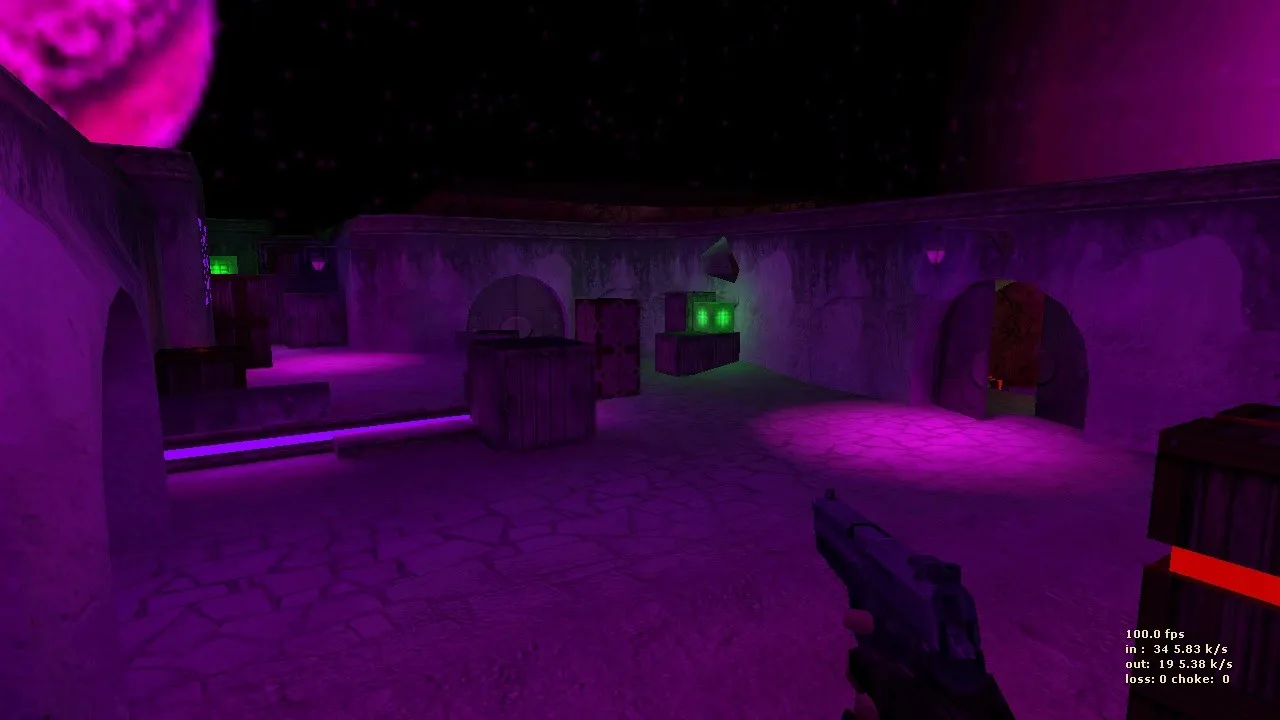 de_dust2_x для CS 1.6 — карта на мид и лонг, точки под CT/T, .nav и оптимизация — скриншот 6