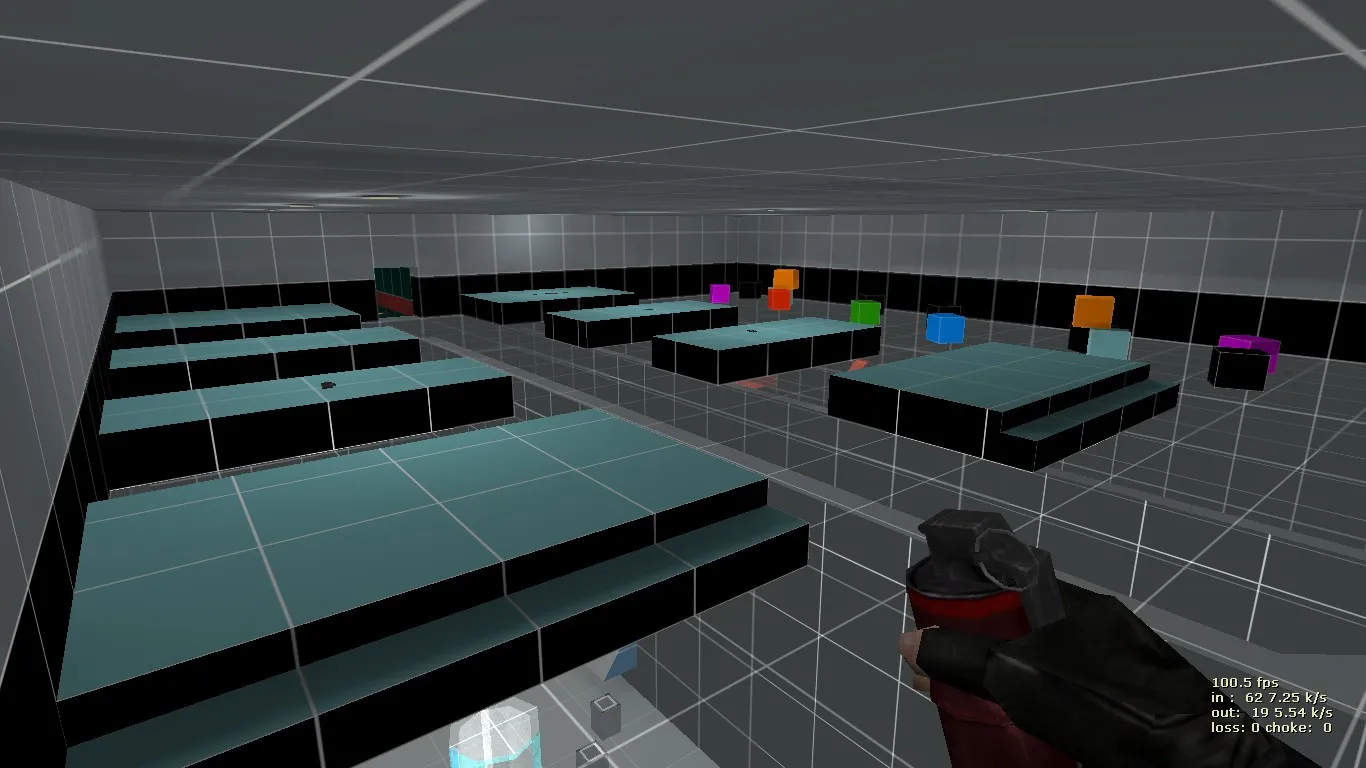 Скачать deathrun_cubkz — карта Deathrun для CS 1.6: точки, механика ловушек, боты и оптимизация - Скриншот