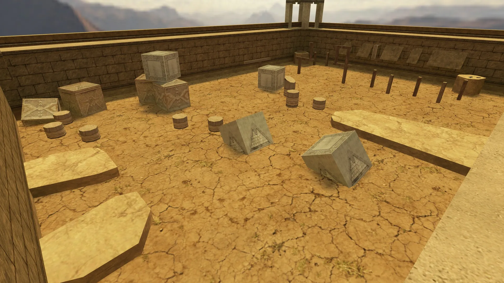 Скачать deathrun_metropolis_beta1 для CS 1.6 — карта deathrun, точки, .nav, оптимизация и настройка ботов - Скриншот
