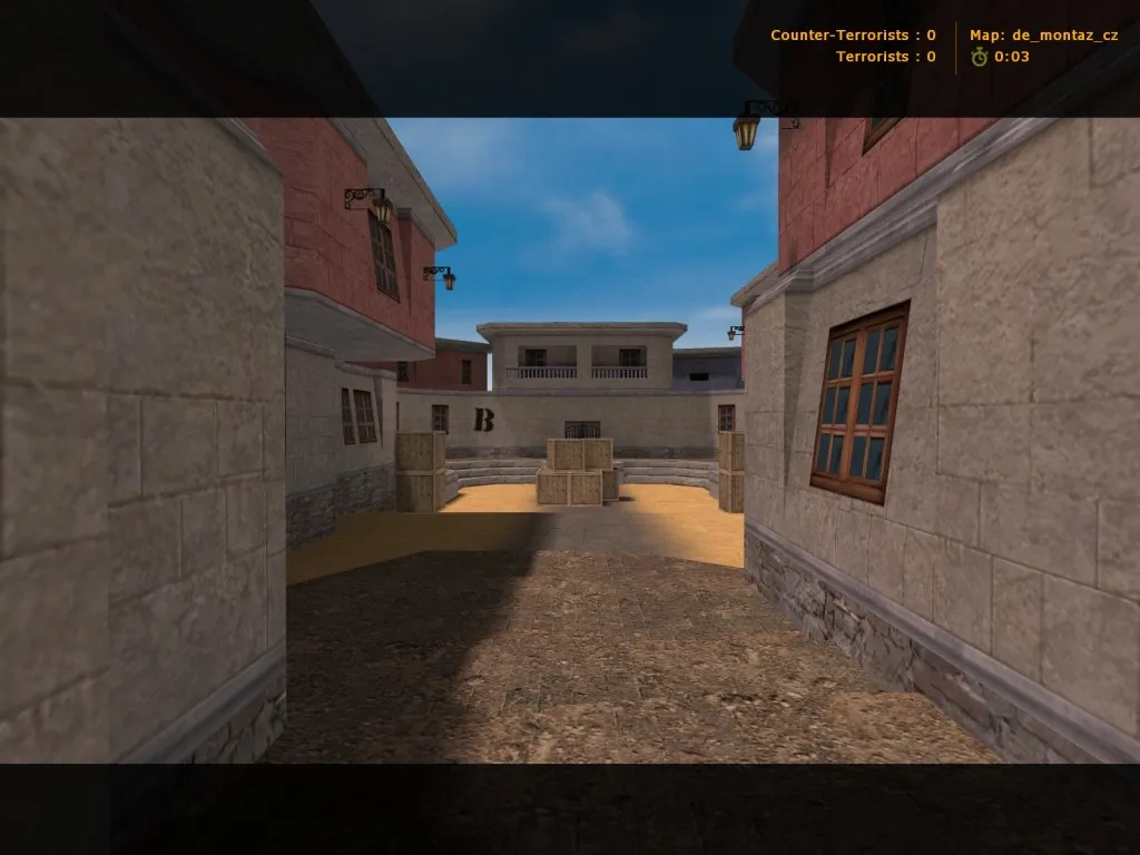 Скачать Карта de_montaz_cz для CS 1.6 - Тактические особенности и детали - Скриншот