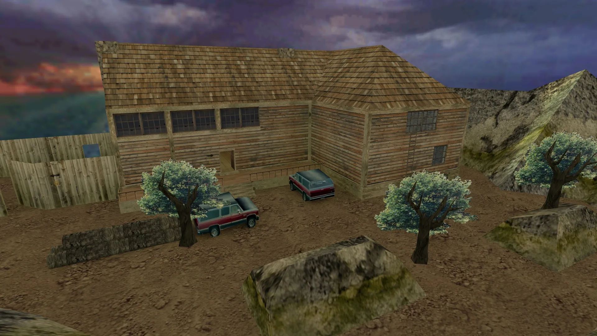 Скачать Карта de_cliffcabin для CS 1.6: точки, маршруты CT/T, .nav для ботов и оптимизация wpoly/epoly - Скриншот