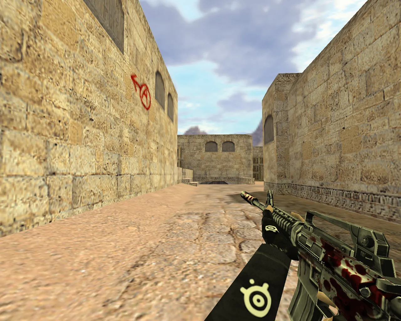 Скачать Пак моделей оружия Steelseries для CS 1.6: v_, p_, w_ модели, звуки, анимация осмотра, текстуры - Скриншот