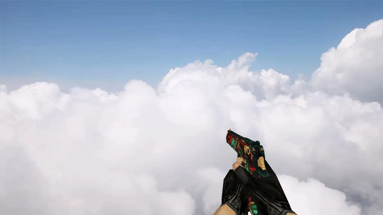 Скачать Модель «Deagle Jade Warden» для CS 1.6 - Скриншот