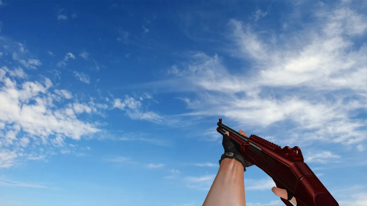 Пак моделей оружия «Red Pack CSO» для CS 1.6: v_ p_ w_ модели, звуки, анимация осмотра и текстуры — скриншот 7