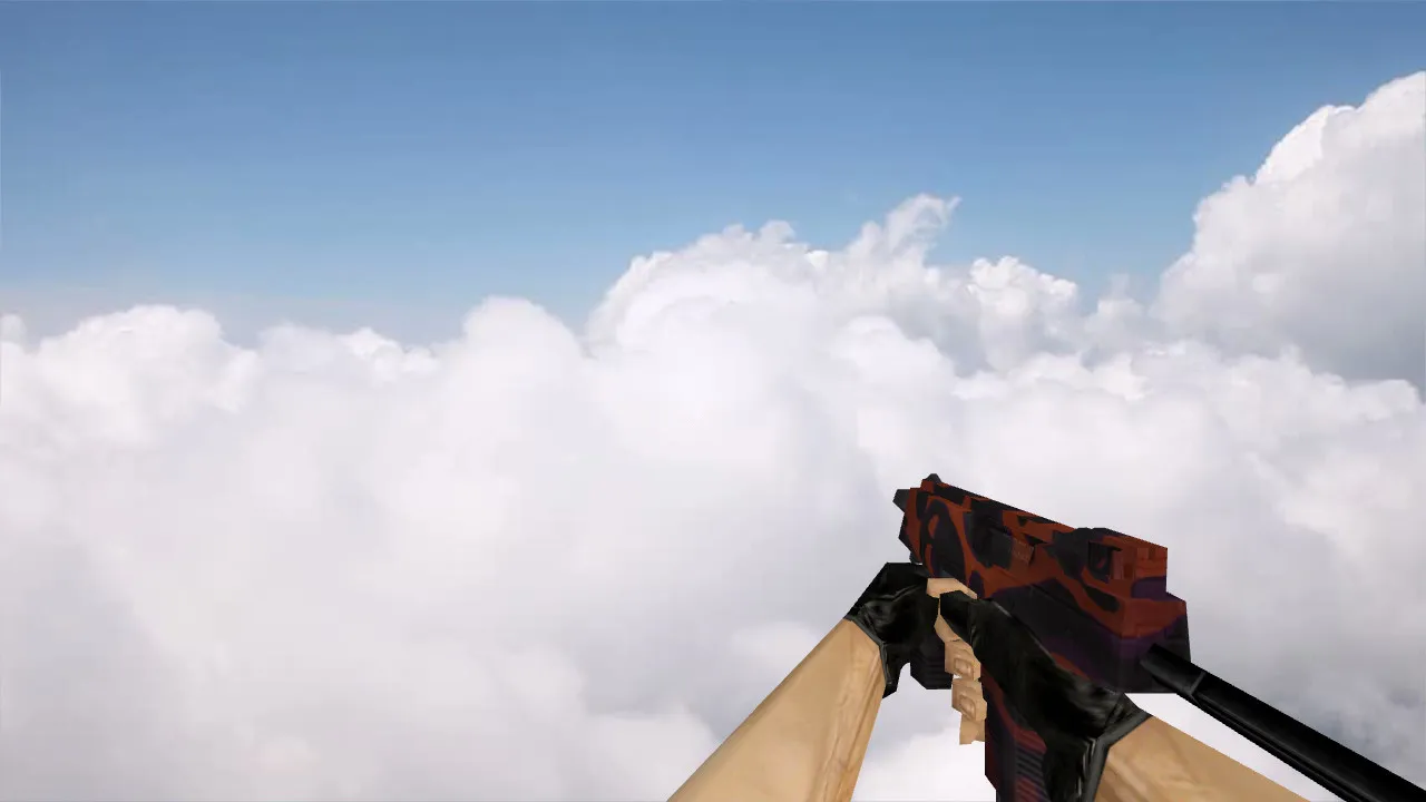 Скачать Модель MP9 «Рубиновый ядовитый дротик» для CS 1.6 - Скриншот