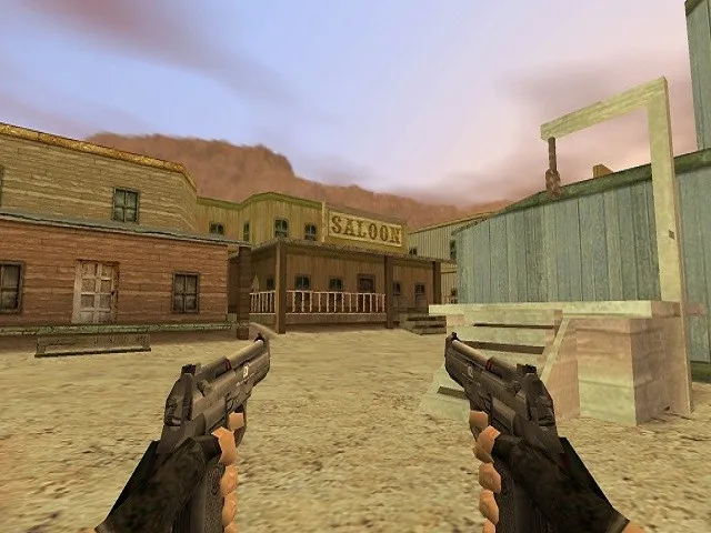 Скачать Карта de_wanted для CS 1.6: Тактика и особенности - Скриншот