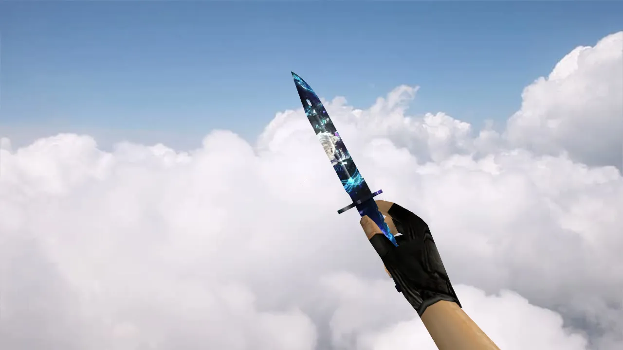 Скачать Модель «Bayonet Kaneki Ken» для CS 1.6: v_ и p_ модели, звуки, анимация осмотра, качество текстур - Скриншот