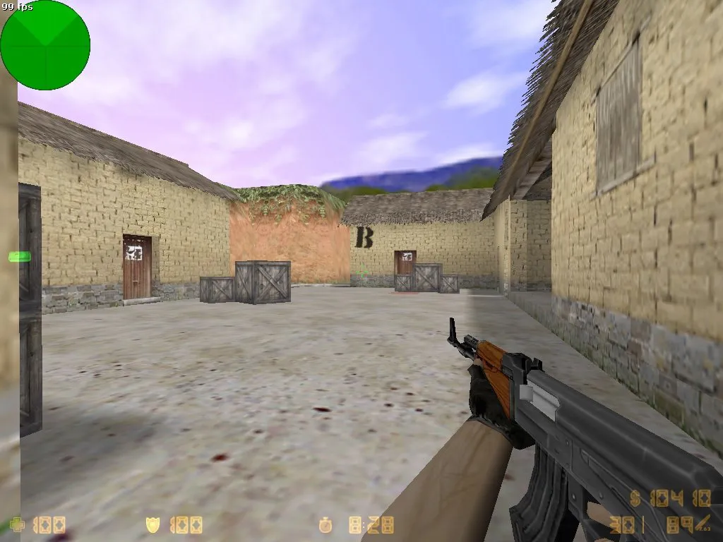 Скачать Карта de_nifan для CS 1.6: Динамичная тактика и баланс - Скриншот