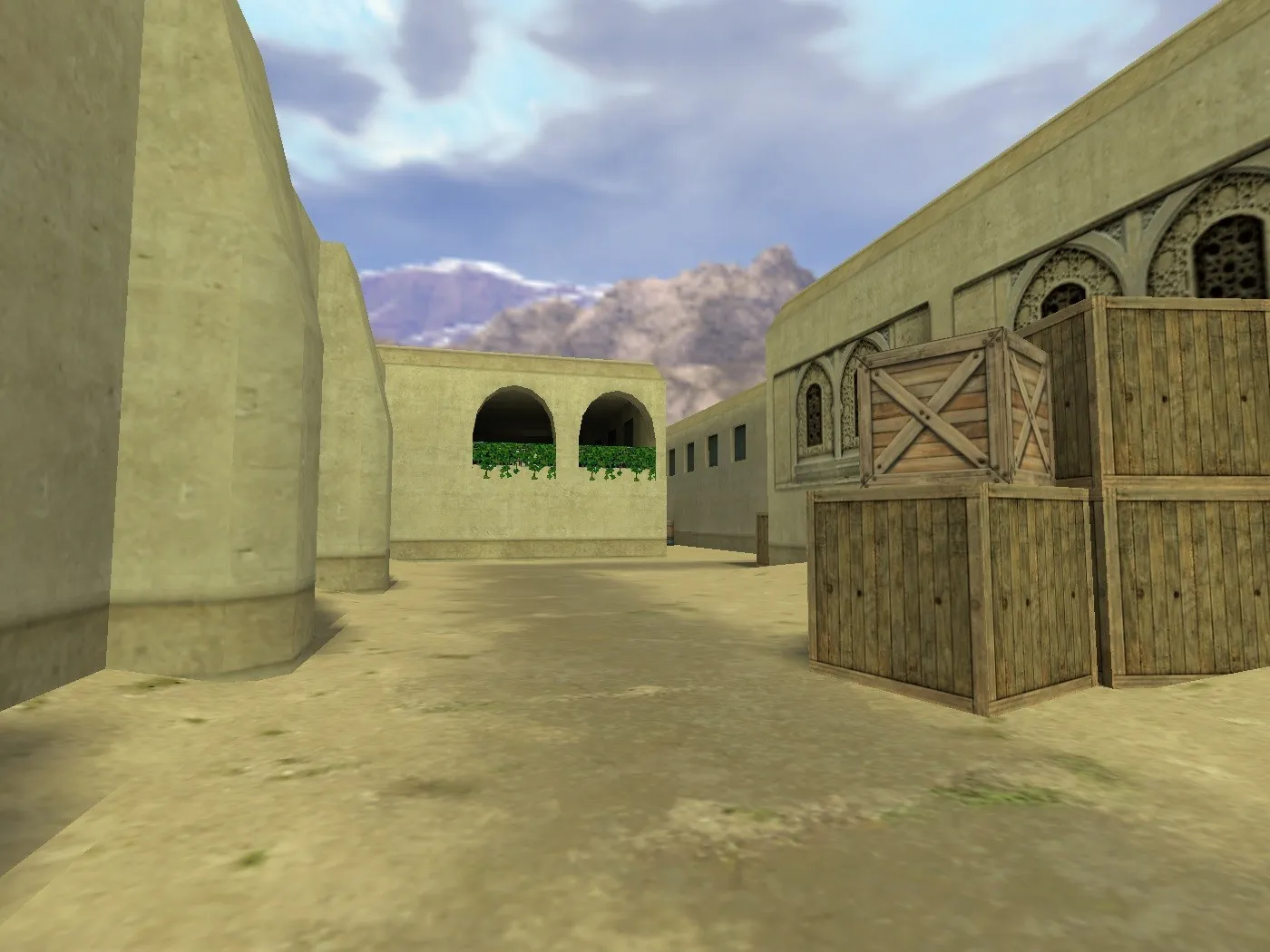 Скачать Карта de_seno_retextured_mini для CS 1.6 - Оптимизированная версия - Скриншот