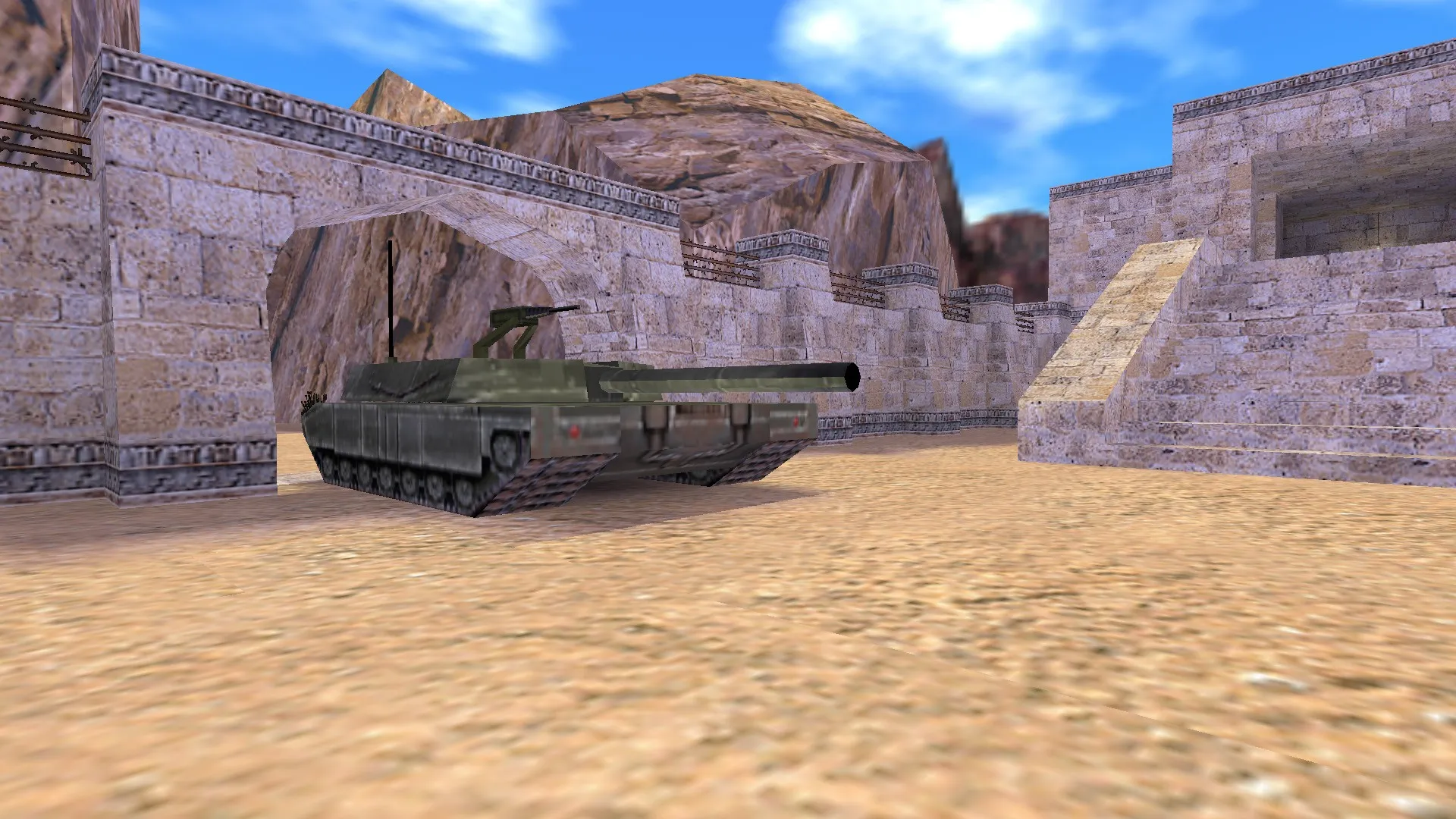 Скачать Карта de_scud для CS 1.6: Тактики, оптимизация и баланс - Скриншот