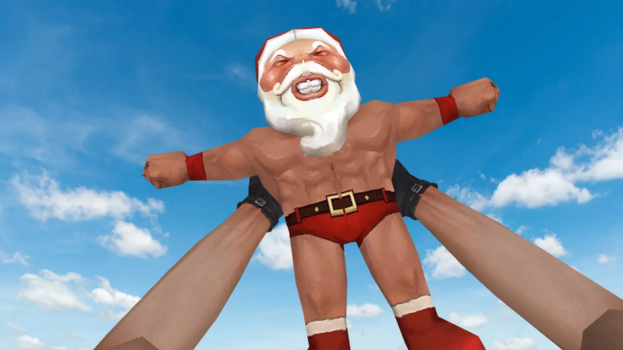 Скачать Модель «Santa Builder Grenade» v_grenade для CS 1.6: звуки, анимация осмотра, качество текстур - Скриншот