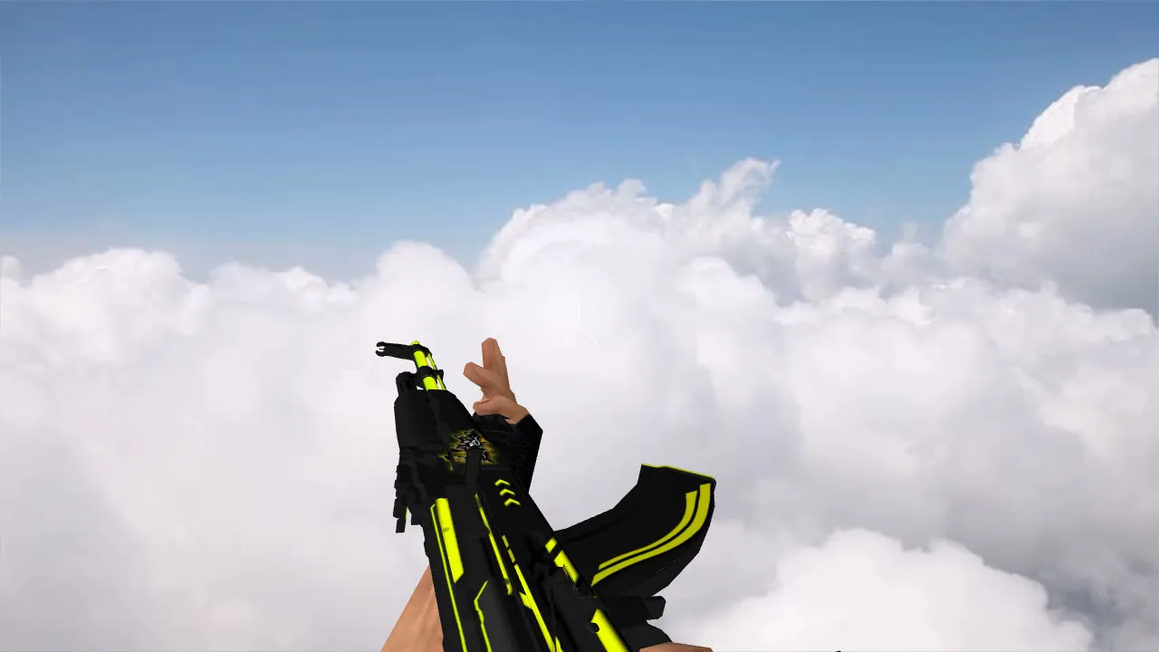 Скачать Модель AK-47 Machine для CS 1.6 - Качественные текстуры и реалистичные звуки - Скриншот