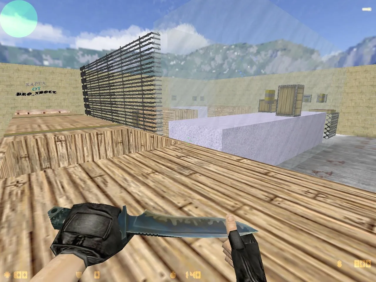 Скачать deathrun_wood_way_2_fix для CS 1.6: карта для deathrun, точки, маршруты и настройки игры - Скриншот