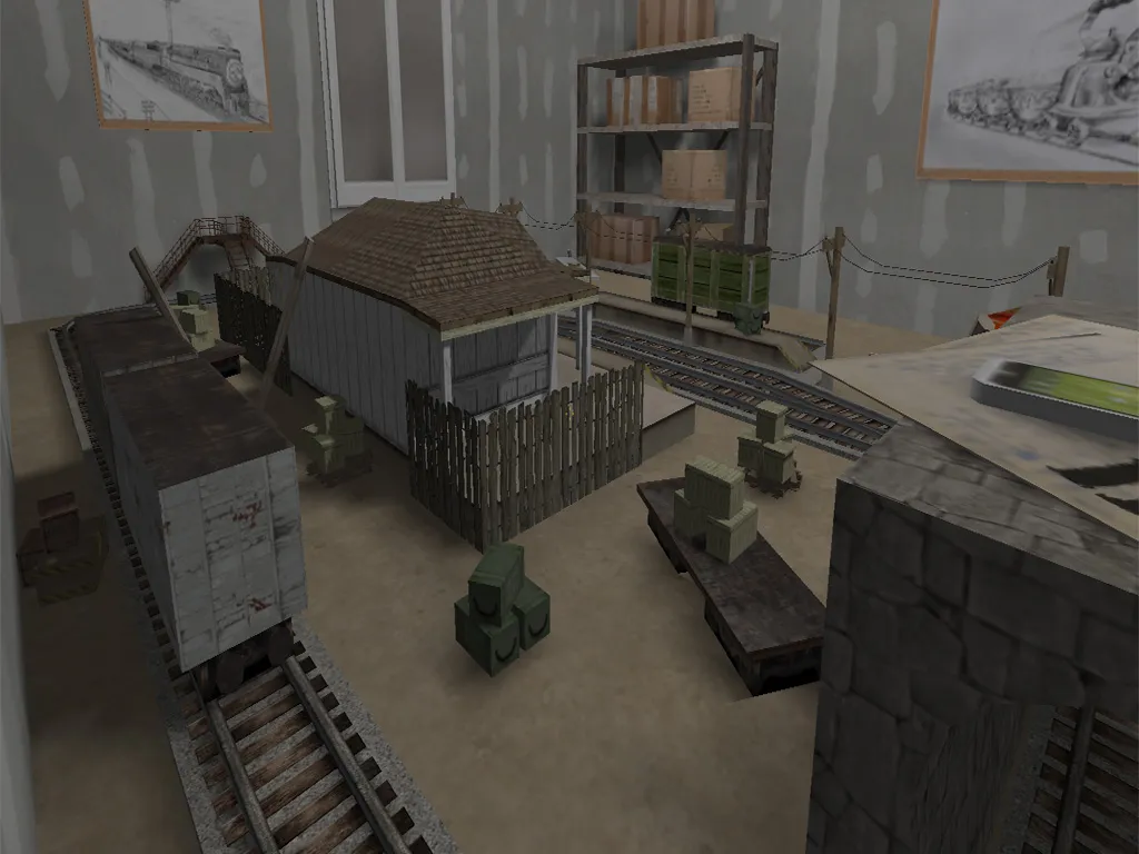 Скачать Карта de_aventure_rats_csz для CS 1.6: тактика, точки, .nav для ботов и оптимизация wpoly/epoly - Скриншот