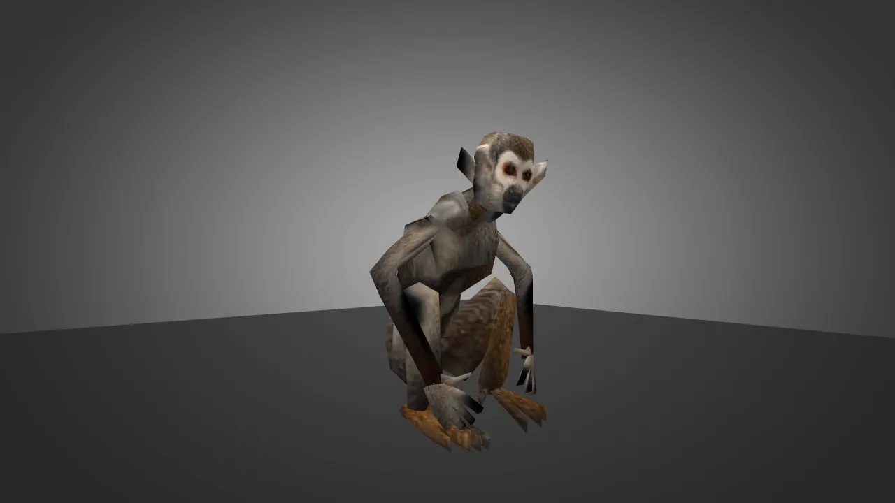 Скачать Модель «Monkey» для CS 1.6 - Уникальный скин для игроков - Скриншот