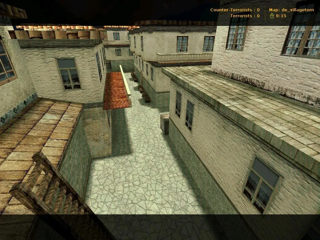 Скачать Карта de_villagetorn для CS 1.6 - Тактика и особенности - Скриншот