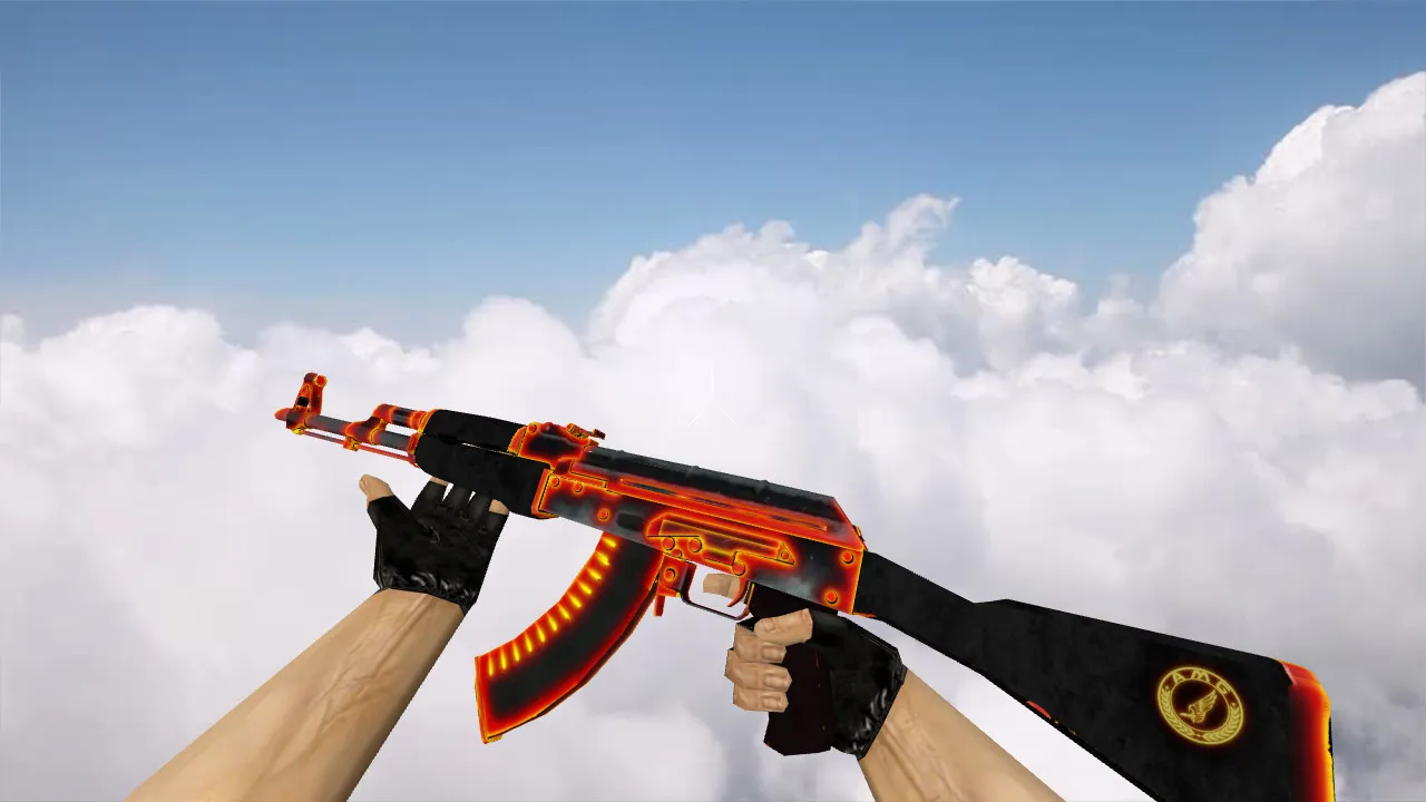 Скачать Модель «AK-47 Heat» для CS 1.6 - Качество и Уникальность - Скриншот