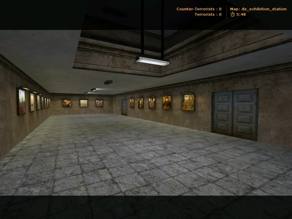 de_exhibition для CS 1.6: обзор карты, точки, баланс сторон и оптимизация wpoly/epoly — скриншот 4