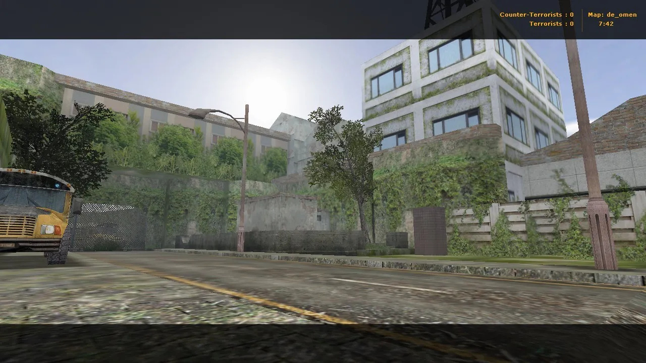 Скачать Карта de_omen для CS 1.6 - Оптимизация и Тактика - Скриншот