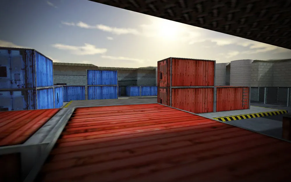 Карта de_granary для CS 1.6: тактика за CT/T, точки контроля, .nav и оптимизация wpoly/epoly — скриншот 1