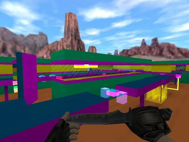 Скачать deathrun_restart_csbr для CS 1.6: тактика, точки, .nav для ботов и оптимизация карты - Скриншот
