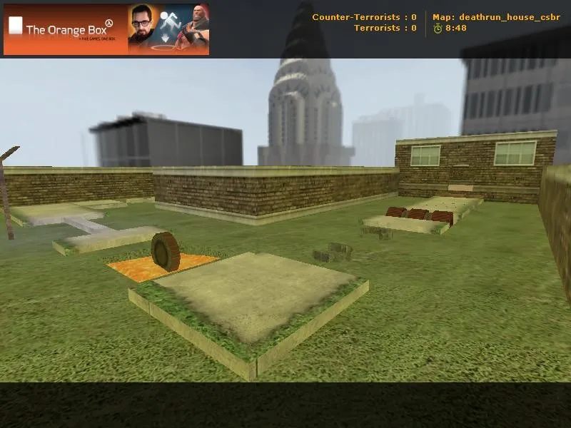 Скачать deathrun_house_csbr! для CS 1.6: карты Deathrun, точки, маршруты и настройка под сервер - Скриншот