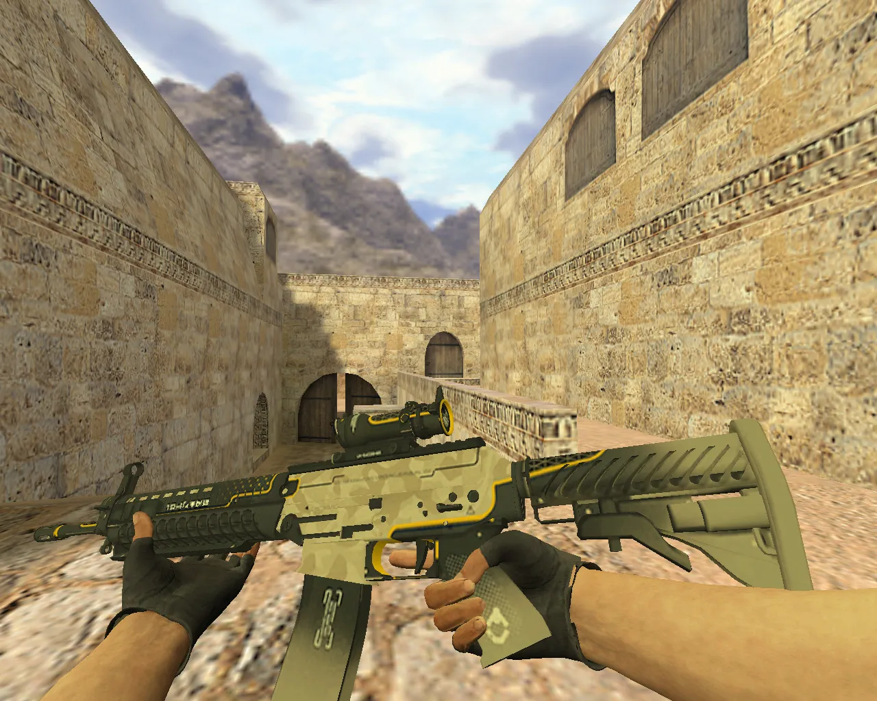 Скачать Модель SG-553 Триарх для Counter-Strike 1.6 - Уникальный стиль и качество - Скриншот