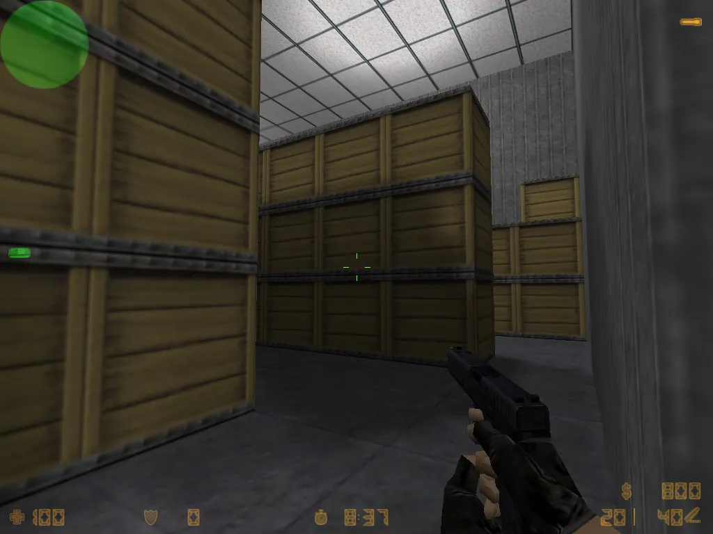 de_crates для CS 1.6: тактика за CT и T, точки, .nav для ботов и оптимизация карты — скриншот 7