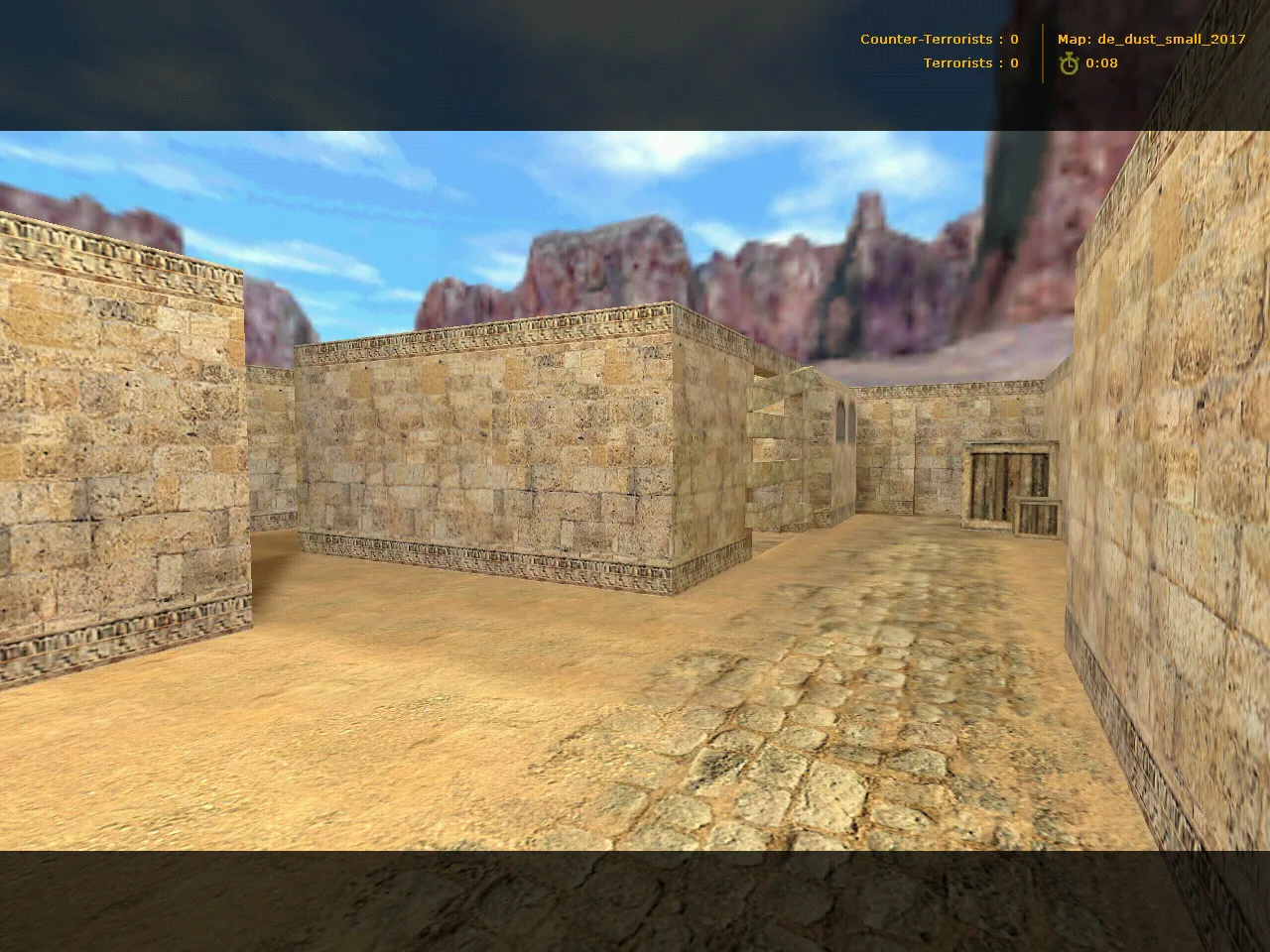 Скачать de_dust_small_2017 для CS 1.6 — тактика, точки, .nav и оптимизация карты - Скриншот