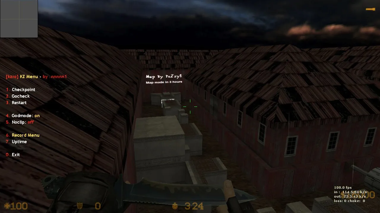 deathrun_3h для CS 1.6: тактика, точки, боты .nav и оптимизация карты — скриншот 4