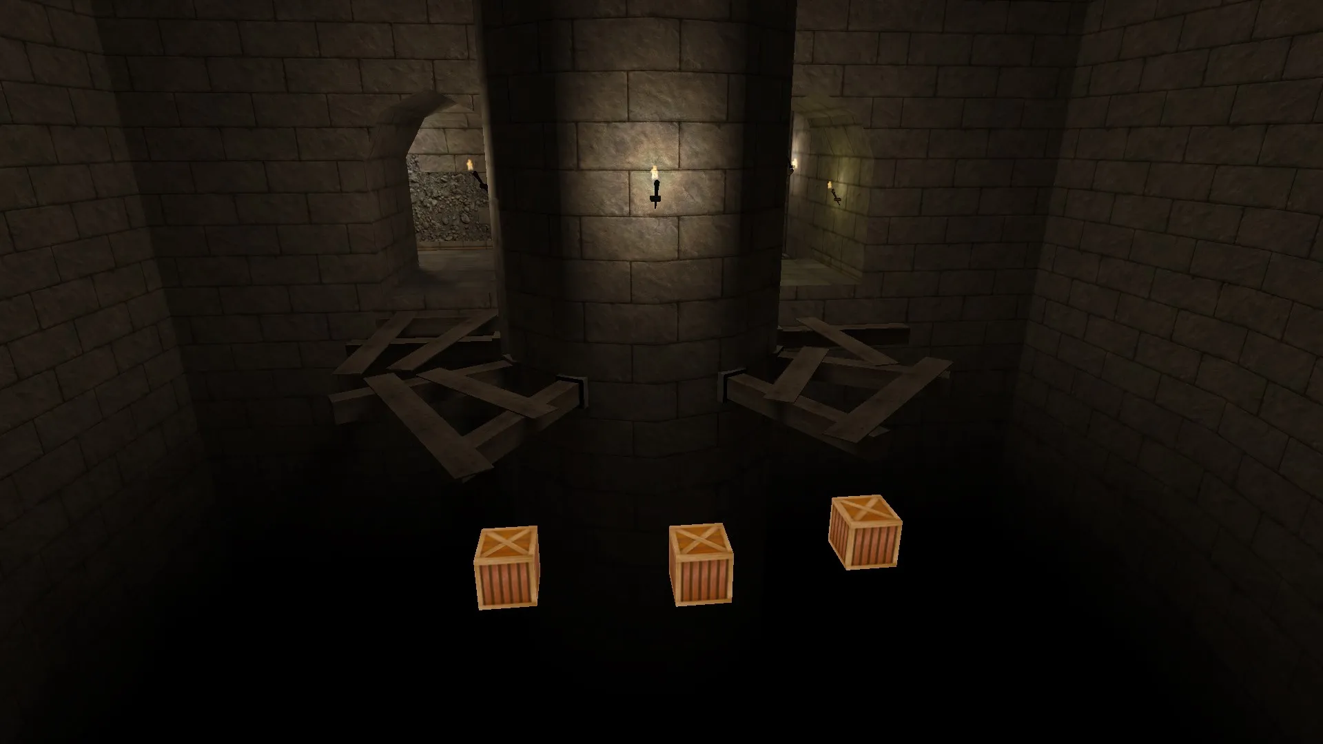Скачать deathrun_crash_medieval для CS 1.6: тактика, точки, .nav, оптимизация и настройка ботов - Скриншот