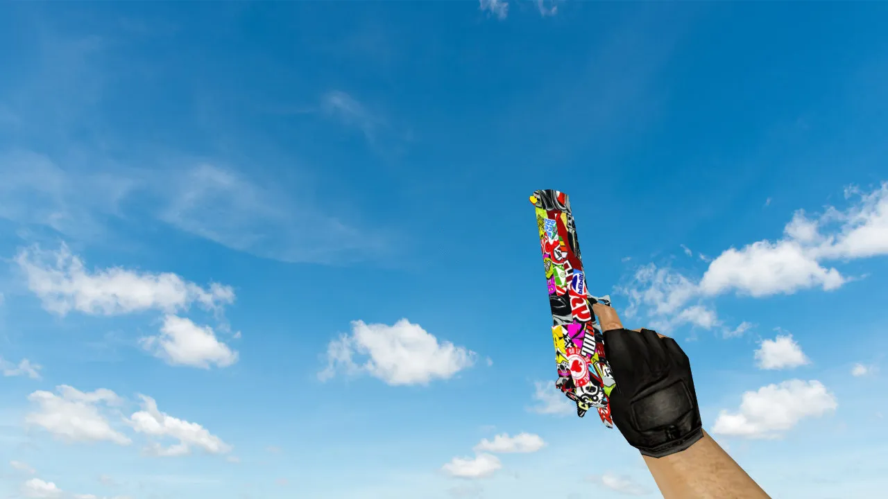 Скачать Модель Deagle Sticker для CS 1.6 – Качественные текстуры и анимация - Скриншот