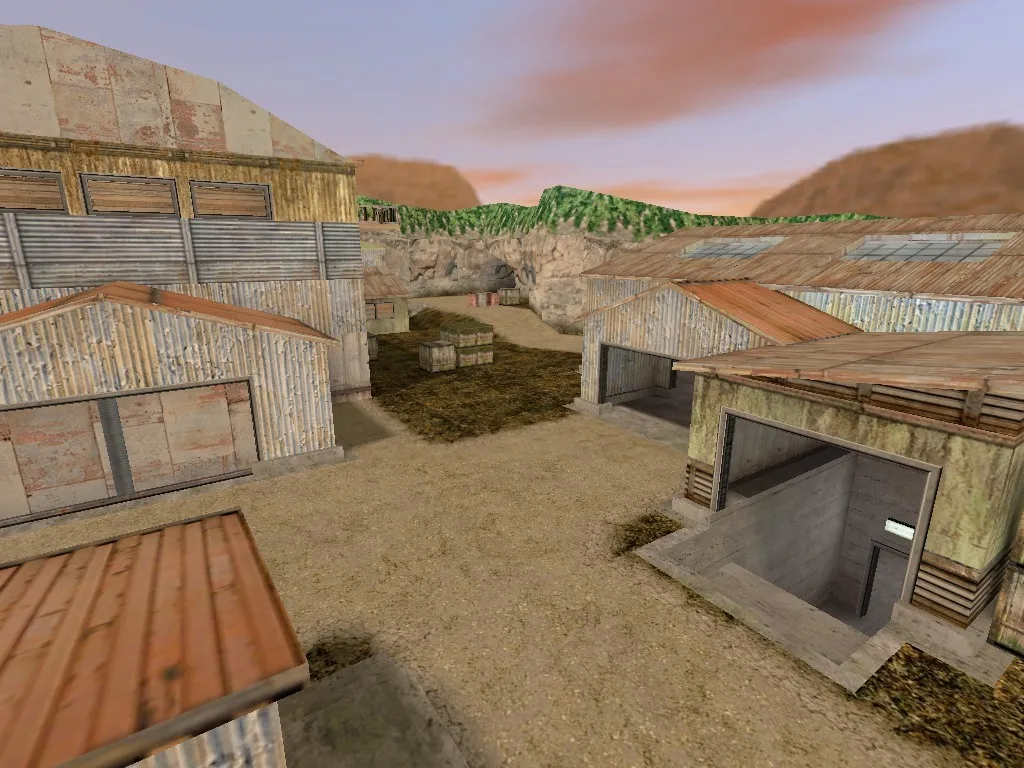 Скачать de_gsu_rapture карта CS 1.6: тактика за CT и T, точки, маршруты, оптимизация и .nav для ботов - Скриншот