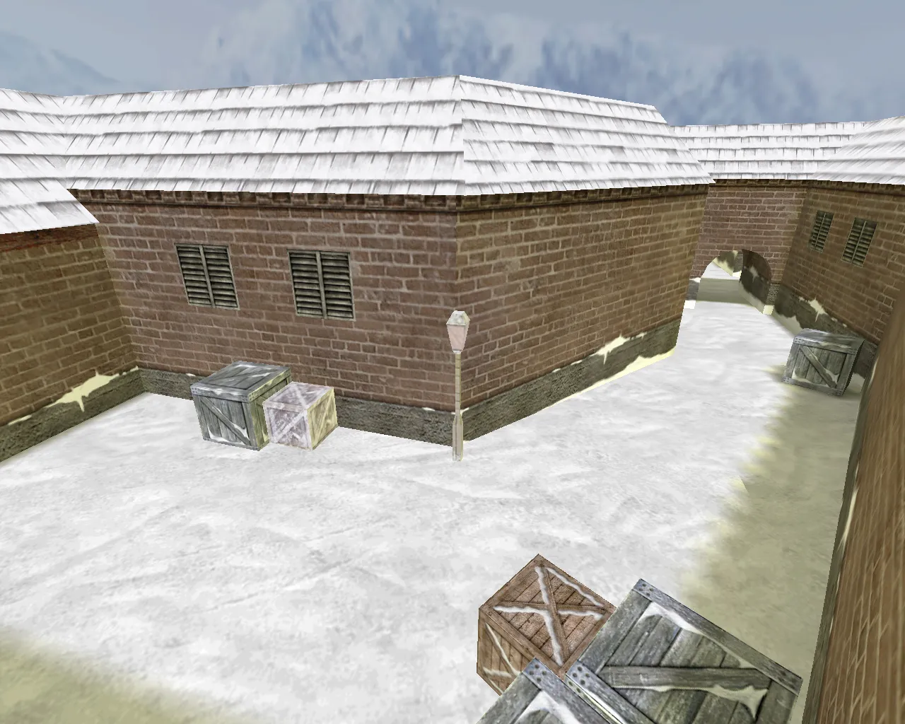 Скачать Карта de_inferno_snow для CS 1.6 - Полное руководство и анализ - Скриншот