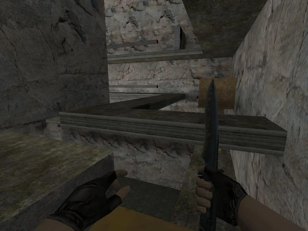 Скачать deathrun_p6lva2_final для CS 1.6: карта Deathrun, точки, тактика и запуск без проблем - Скриншот
