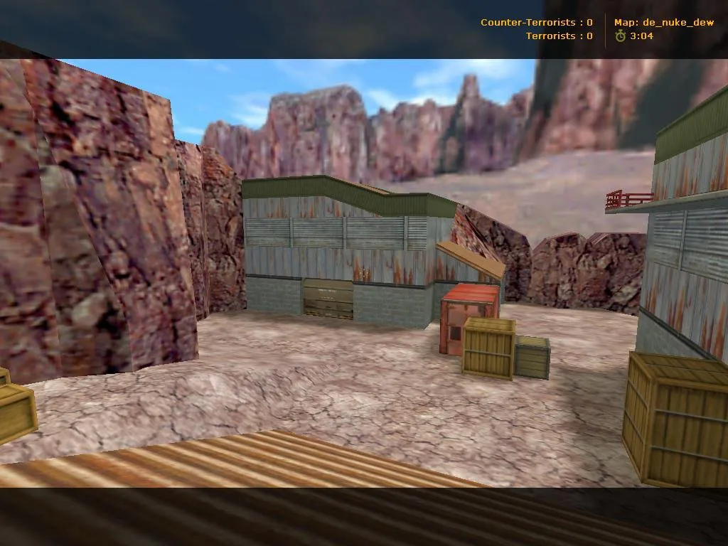 Скачать Карта de_nuke_dew для CS 1.6 - Тактика и Обзор - Скриншот