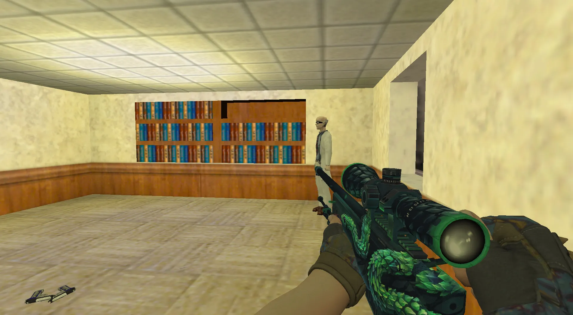 Пак моделей оружия Hydra Gloves | Case Hardened Pack для CS 1.6: v_, p_, w_ модели, анимация осмотра, звуки и текстуры — скриншот 9