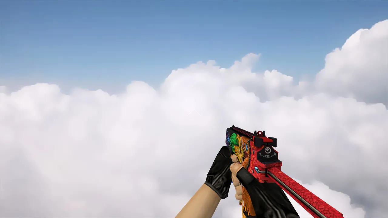 Скачать MP9 | Пищевая цепь (Food Chain) для CS 1.6 - Модели оружия - Скриншот
