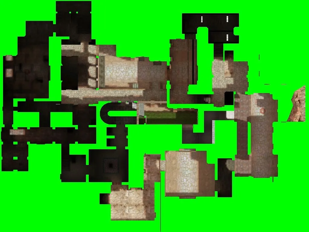 Карта de_kassai для CS 1.6 - Тактическая карта для командной игры — скриншот 10