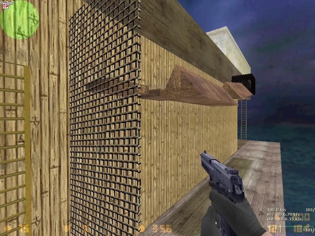Скачать deathrun_virtualstrike для CS 1.6: тактики, точки, .nav и оптимизация карты - Скриншот