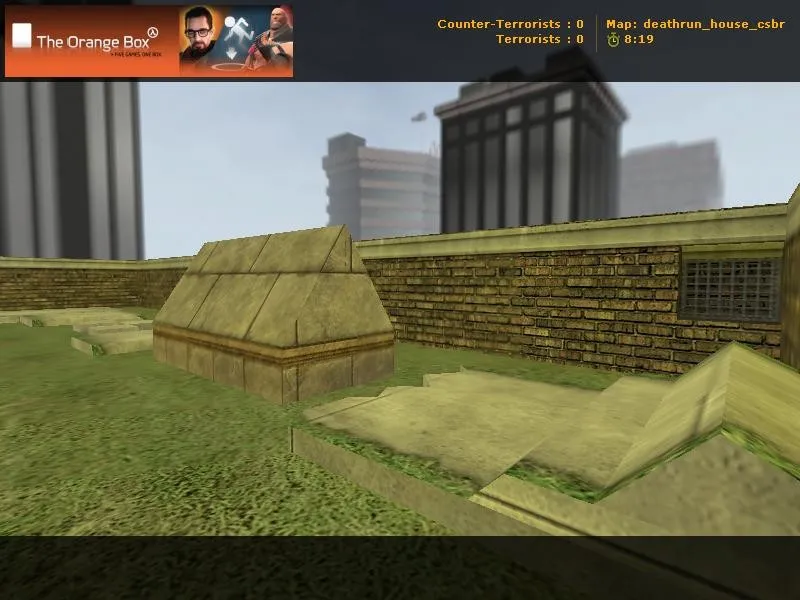 Скачать deathrun_house_csbr! для CS 1.6: карты Deathrun, точки, маршруты и настройка под сервер - Скриншот