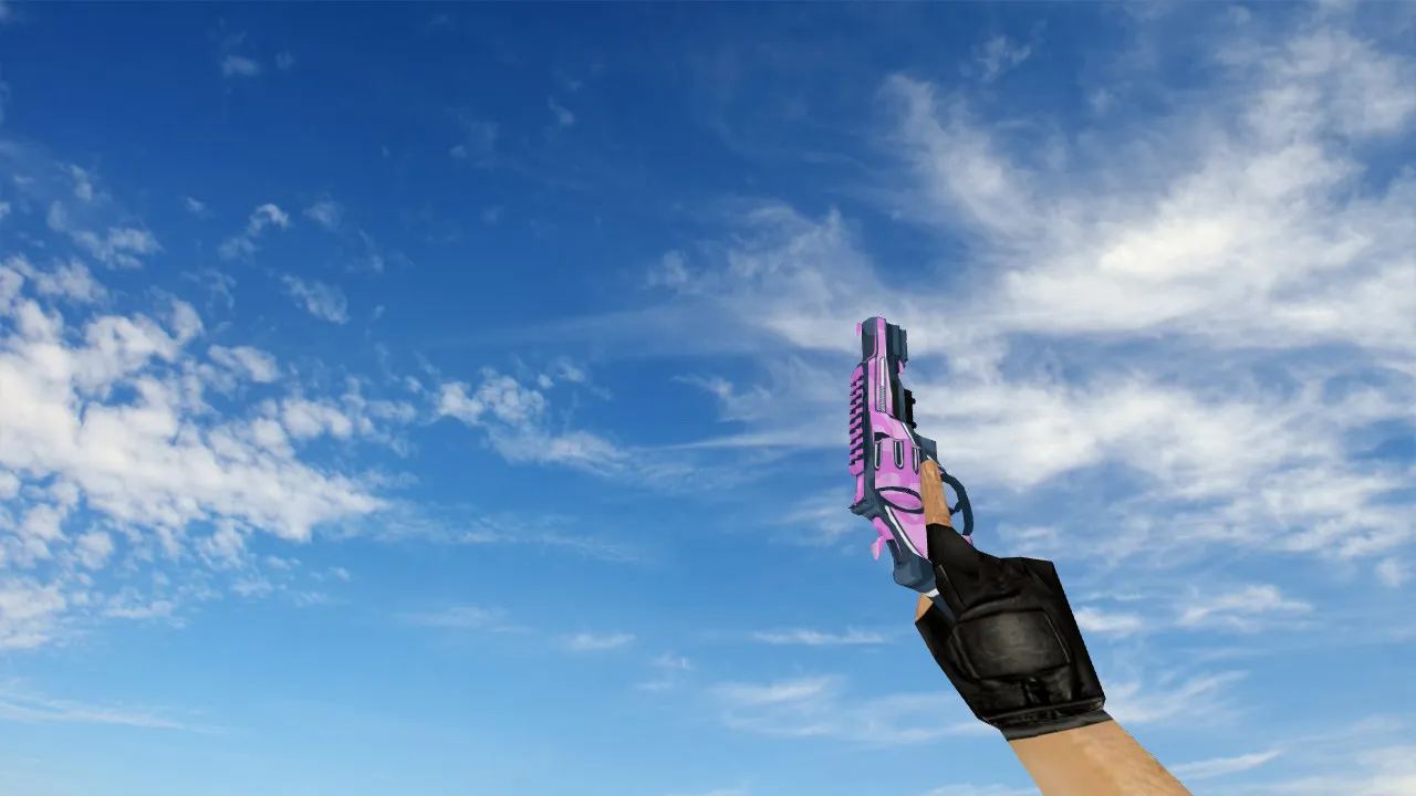 Скачать Модель «R8 Revolver Vertex Pink» для CS 1.6 - Качественное оружие - Скриншот