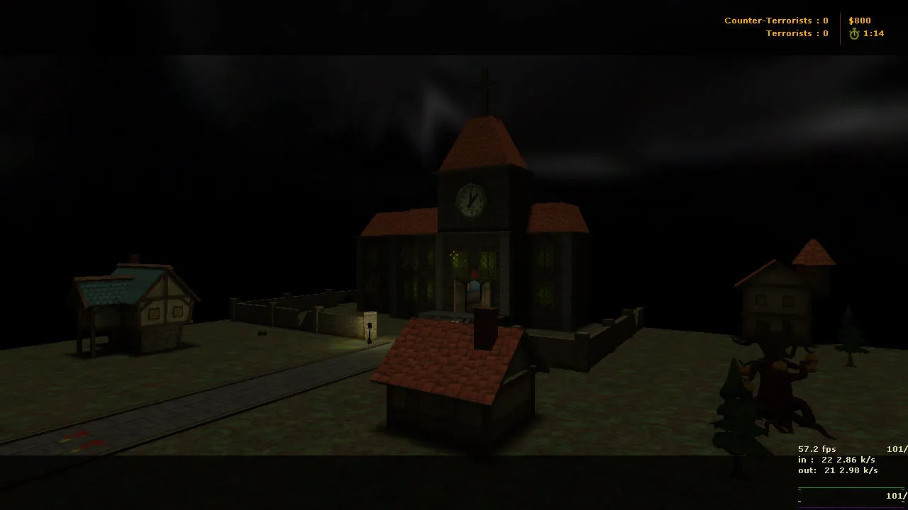 Скачать Карта de_transylvania для CS 1.6: Тактические особенности и стратегии - Скриншот