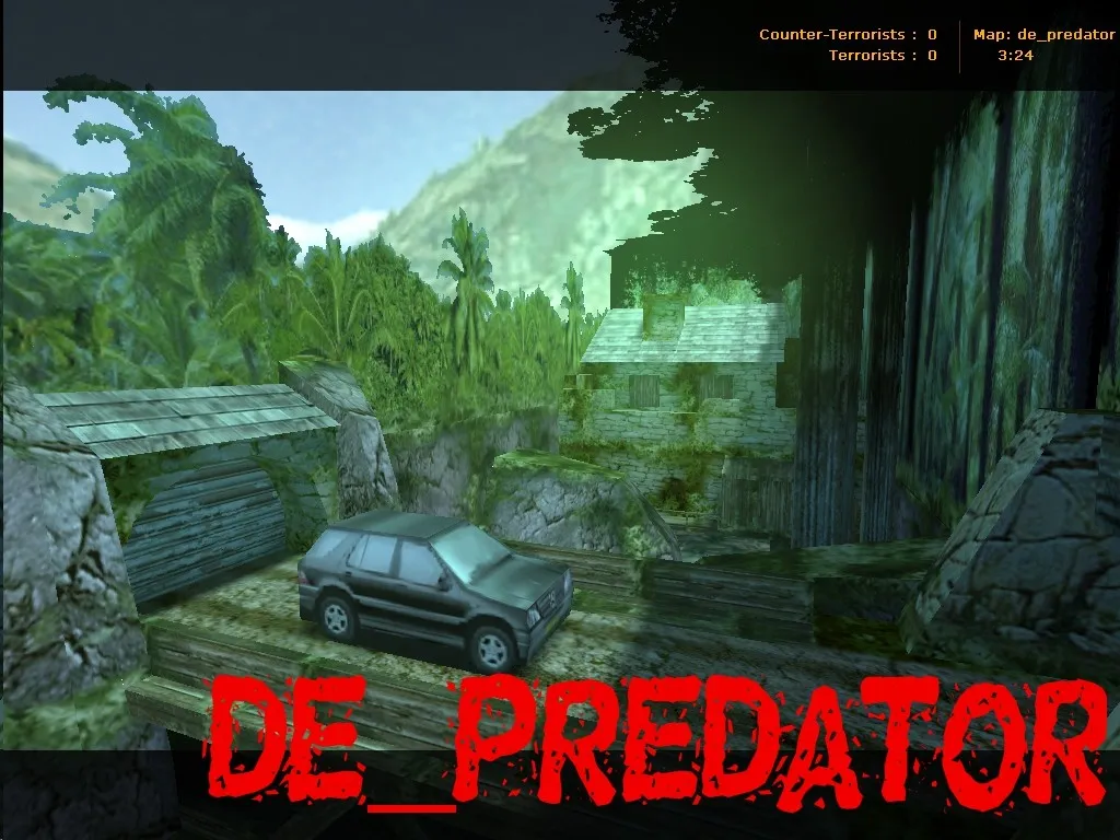 Скачать Карта de_predator для Counter-Strike 1.6: тактика и особенности - Скриншот