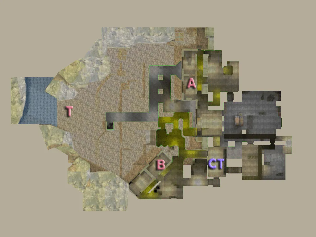 de_bunker2_ru карта для CS 1.6: точки, баланс сторон, .nav и оптимизация wpoly/epoly — скриншот 9