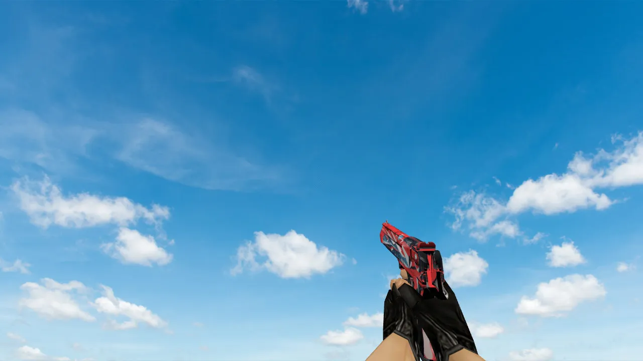 Скачать Модель «Deagle Буйство красок» для CS 1.6 - Оружие с уникальным дизайном - Скриншот