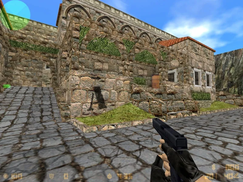 Скачать Карта de_abbaye_fcs для CS 1.6: планировка, точки, гайды за CT/T и оптимизация под сервер - Скриншот
