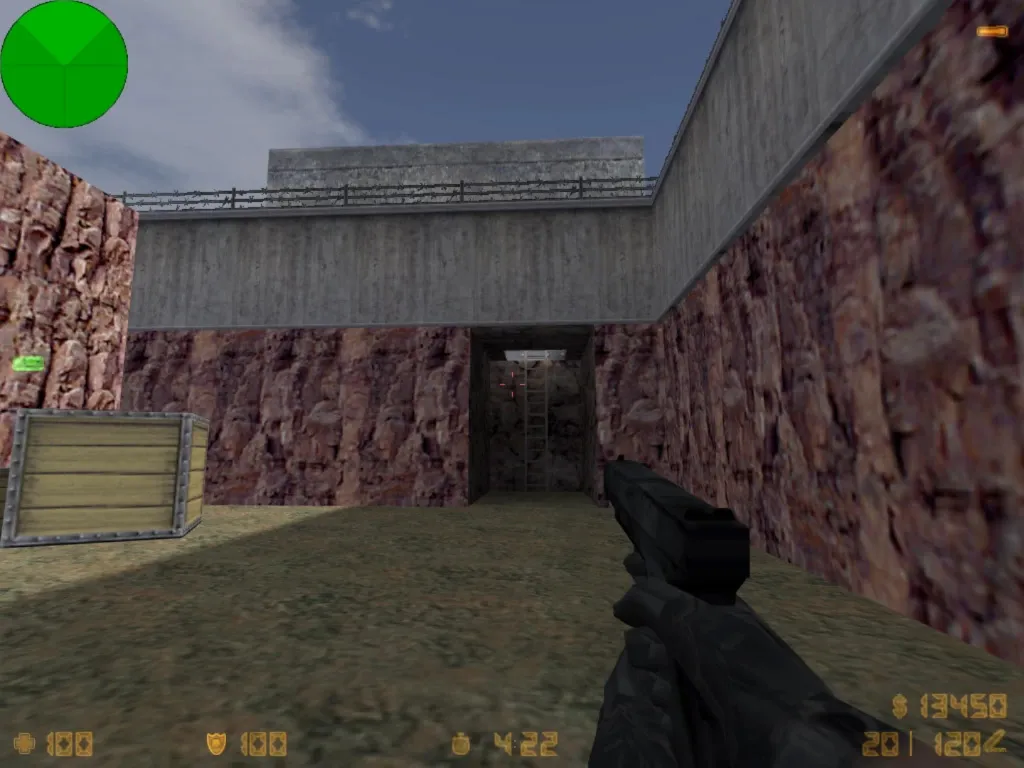 de_amca карта для CS 1.6: баланс сторон, тактика, точки, .nav и оптимизация wpoly/epoly — скриншот 20